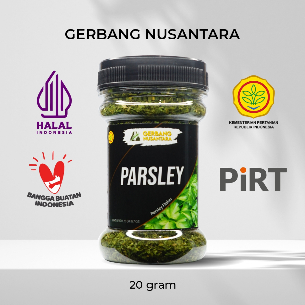 

GERBANG REMPAH NUSANTARA DAUN PARSLEY KERING LEAVES Premium 20g