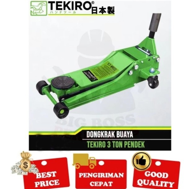 Dongkrak Buaya Tekiro 3 Ton - Dongkrak Buaya Ceper 3 Ton