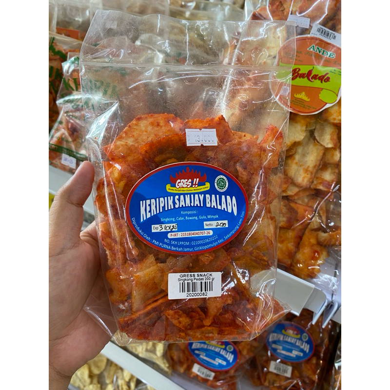 

keripik singkong balado