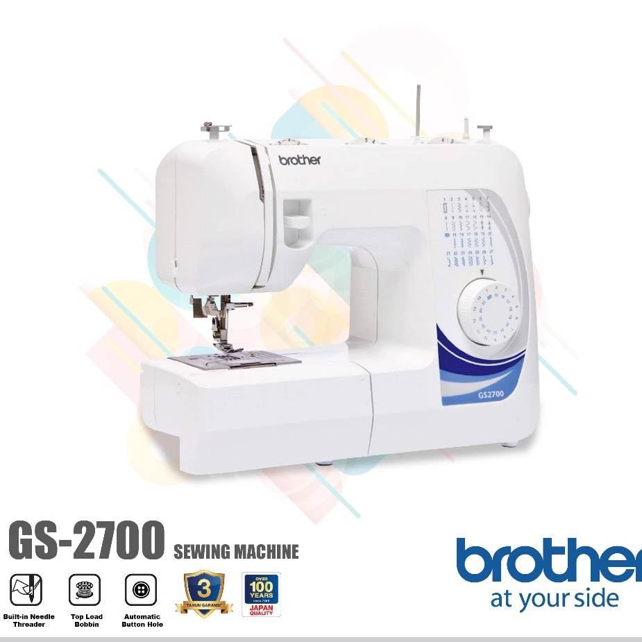 Mesin Jahit Brother Portable GS 2700