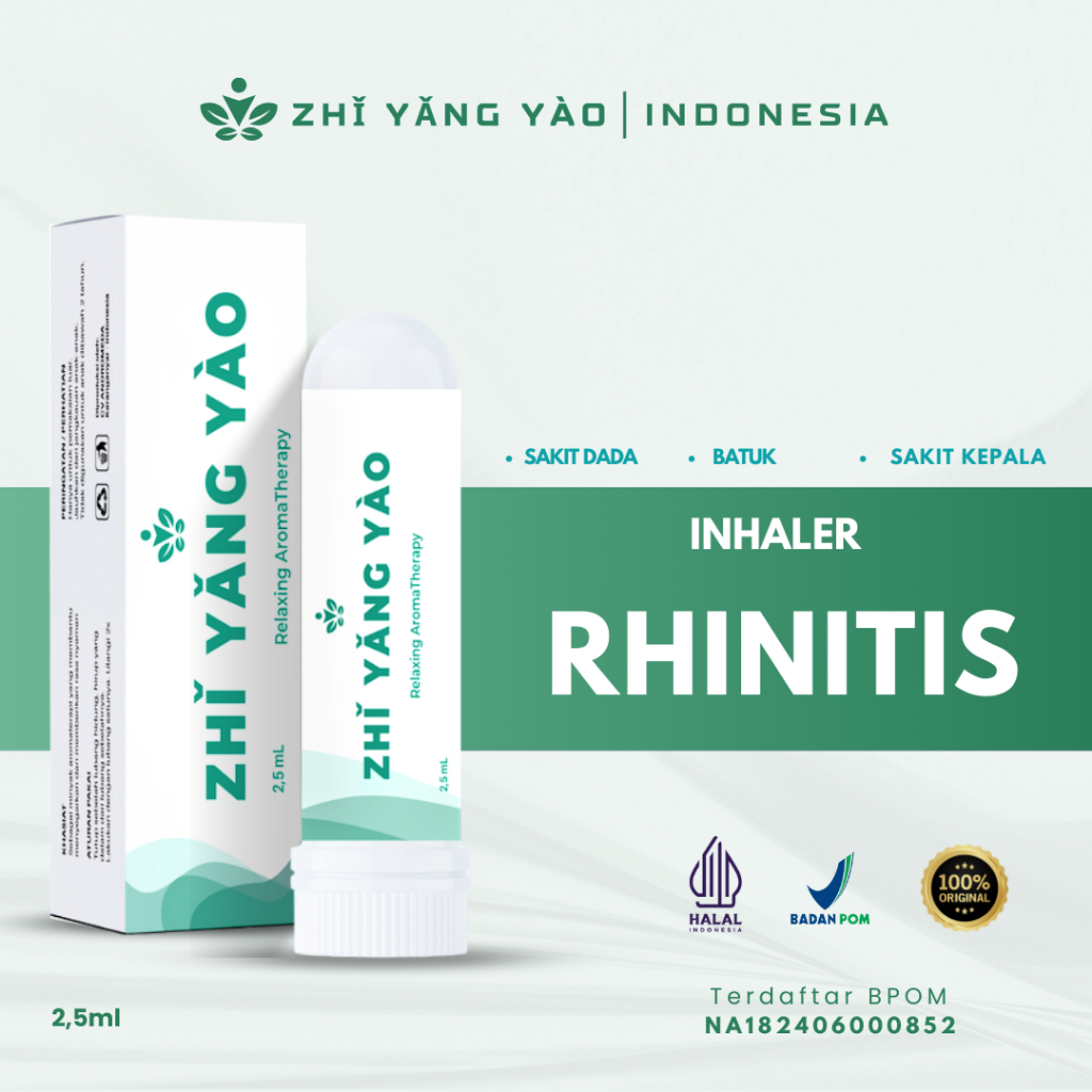 Zhi Yang Yao Inheler Rhinitis | Alergi Rhinitis | Essensial Oil Pereda Rhinitis | Gejala Rhintis ter