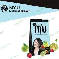 NYU Creme Hair Colour Natural Black - Pewarna Rambut