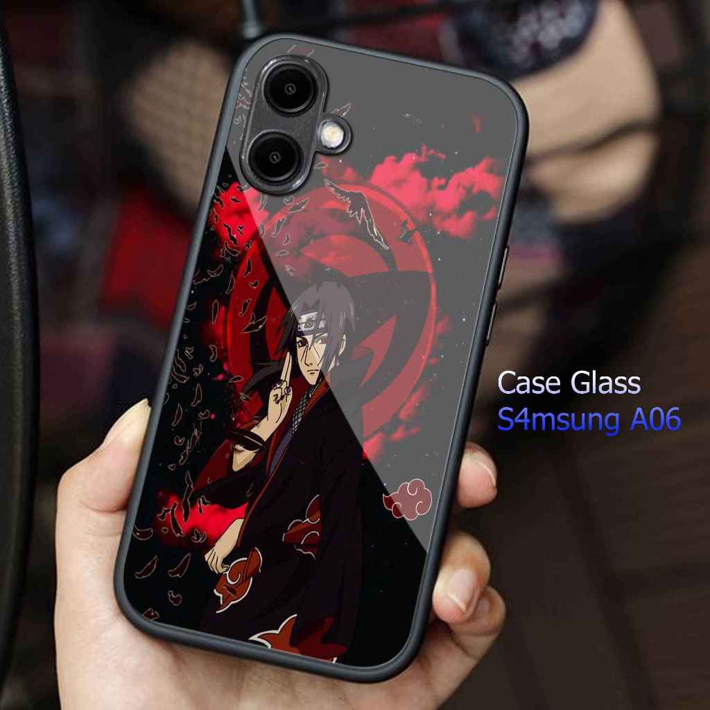 Softcase Glass Kaca Samsung A06- Casing Hp  Samsung A06 - Case Hp Samsung A06 - Softcase  Samsung A0