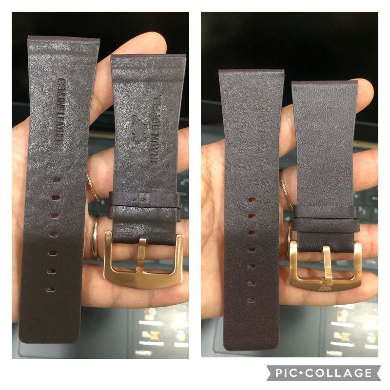 Tali Kulit Jam Tangan Braun Buffel