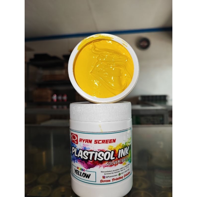 

Plastisol INK Yellow 1/2kg - Ryan screen