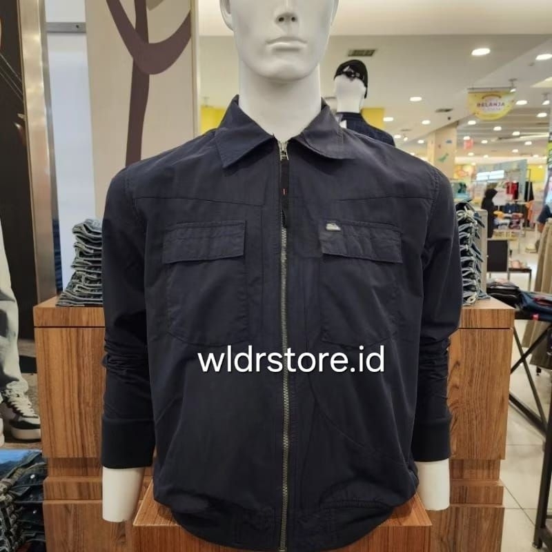 WATCHOUT CASUAL ORIGINAL jaket bomber pria WJ301340027 NAVY