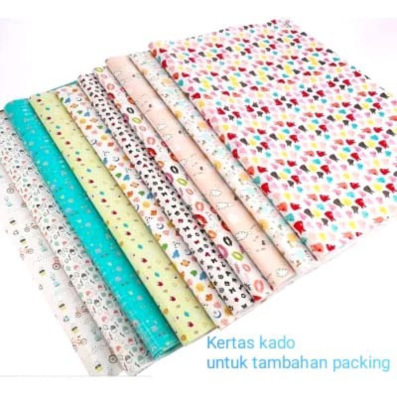 

Kertas Kado Ukuran Besar (Tambahan Packing)