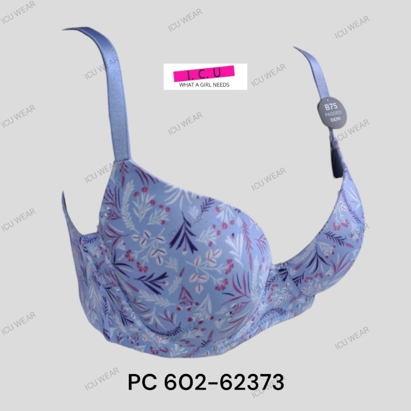Bra Kawat Busa Sedang Padded Demi Pakaian Dalam Wanita Original Pierre Cardin 602-62373 Size 32B 34B