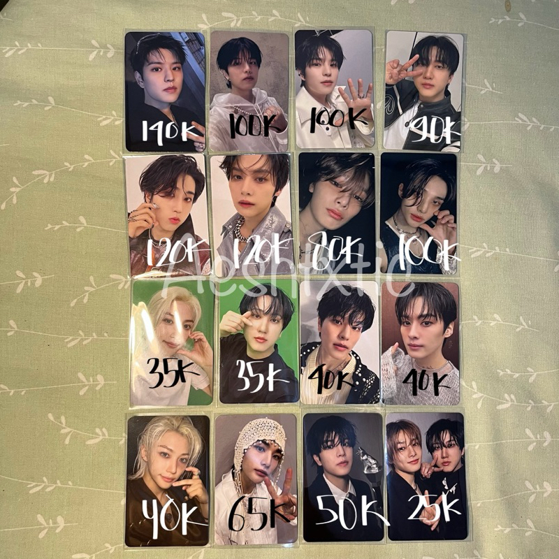 Photocard Stray kids skz pc album era ate pob makestar ms limited chck chck boom soundwave appmus mm