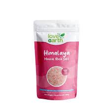 

Garam Himalaya Pink Rock Salt Love Earth Garam Organik kemasan baru