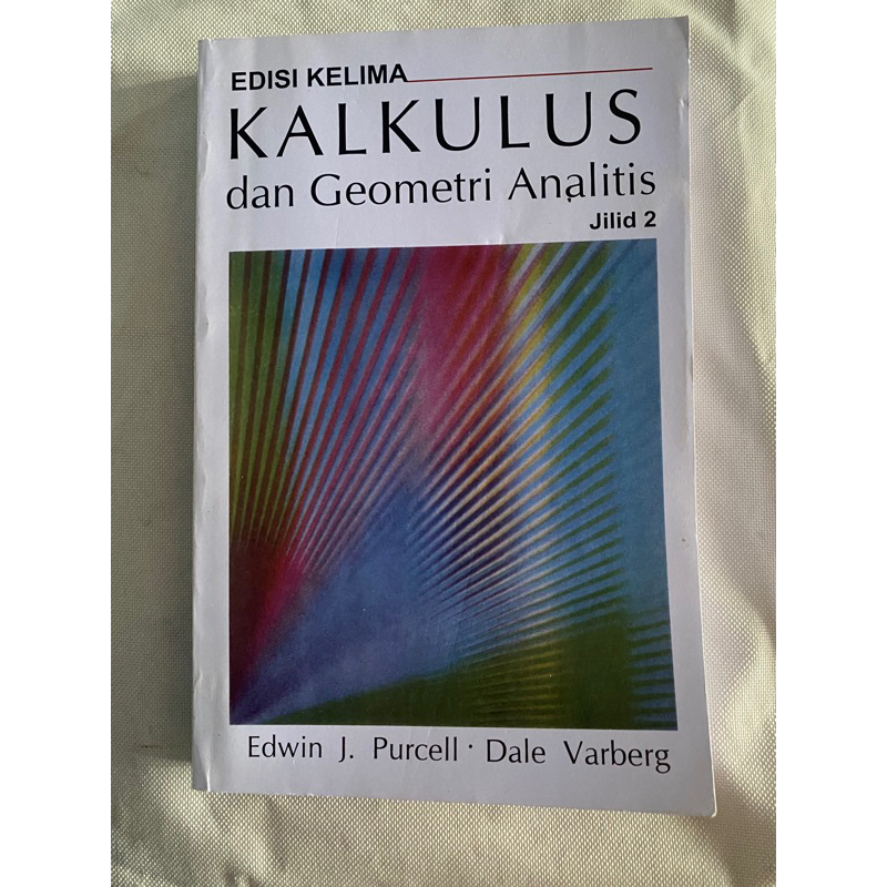 Kalkulus Edisi Kelima Jilid 2 Edwin J Purcell Dale Varvberg