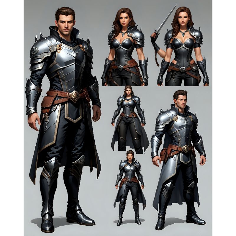 gambar 3D/2D - Fiksi Ilmiah, Fantasi, Realistis