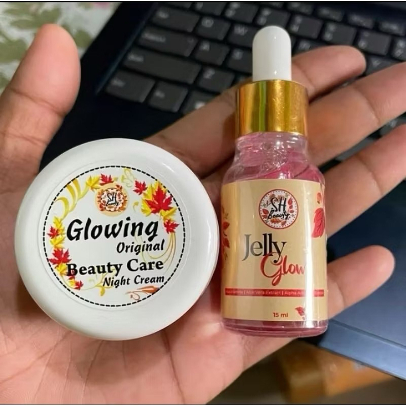 MALAM GLOWING DAN SERUM GLOWING SH BEAUTY BPOM