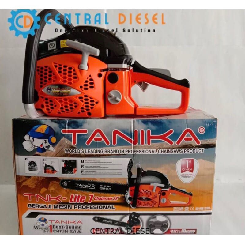 MESIN CHAINSAW TANIKA LITE 9 / MESIN SENSO GERGAJI KAYU POHON TANIKA LITE 9 (bar 42)