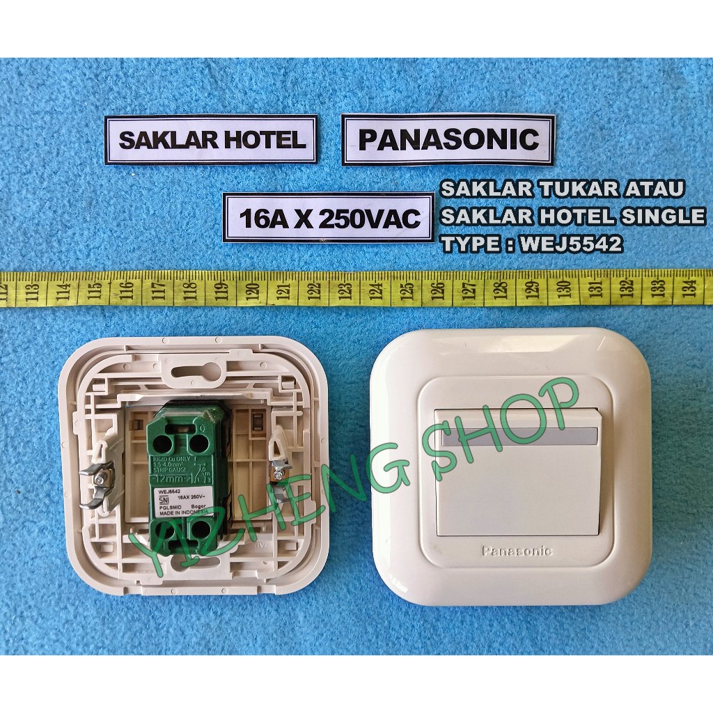 SAKLAR TUKAR/SAKLAR HOTEL ENGKLE IB PANASONIC