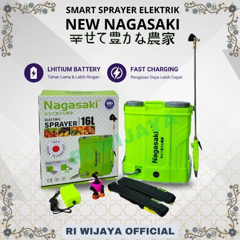 SPRAYER ELEKTRIK NEW NAGASAKI 125 PSI / SPRAYER ELEKTRIK MURAH / SPRAYER NAGASAKI YOKOHAMA Ori