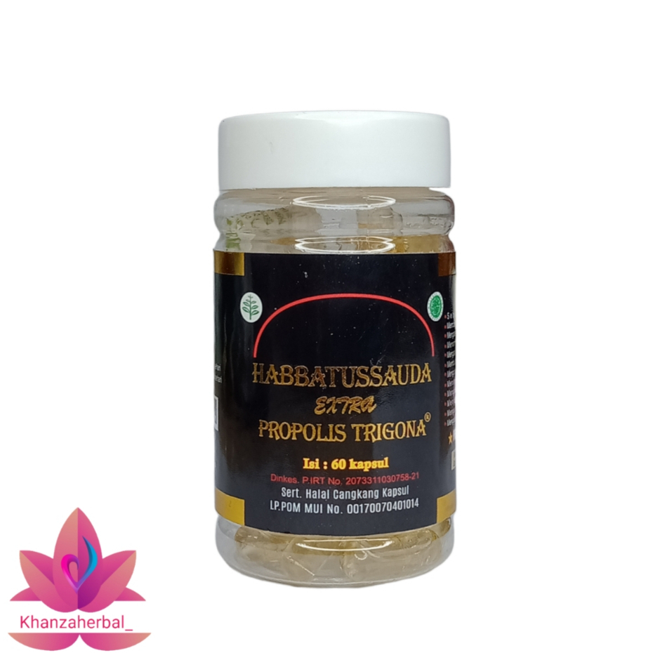 Habbatussauda Extra Propolis Trigona isi 60 Kapsul | Habbatussauda UMS