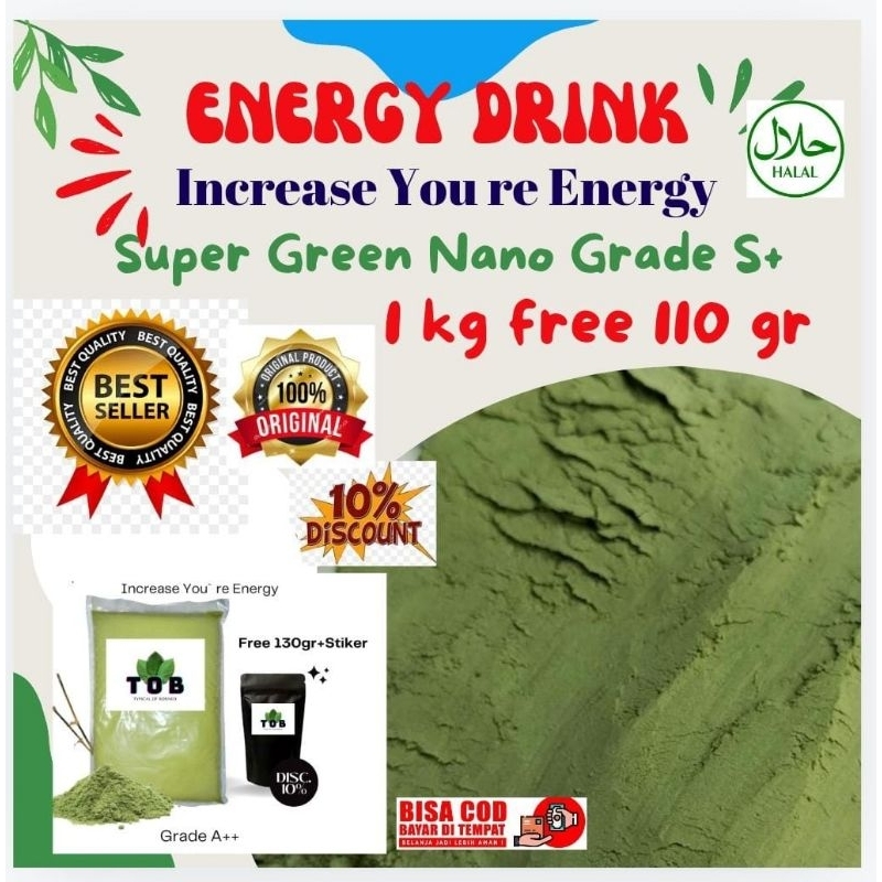 

Bubuk Daun Ketum Purlik Nano Kalimantan 1kg Free 110gr