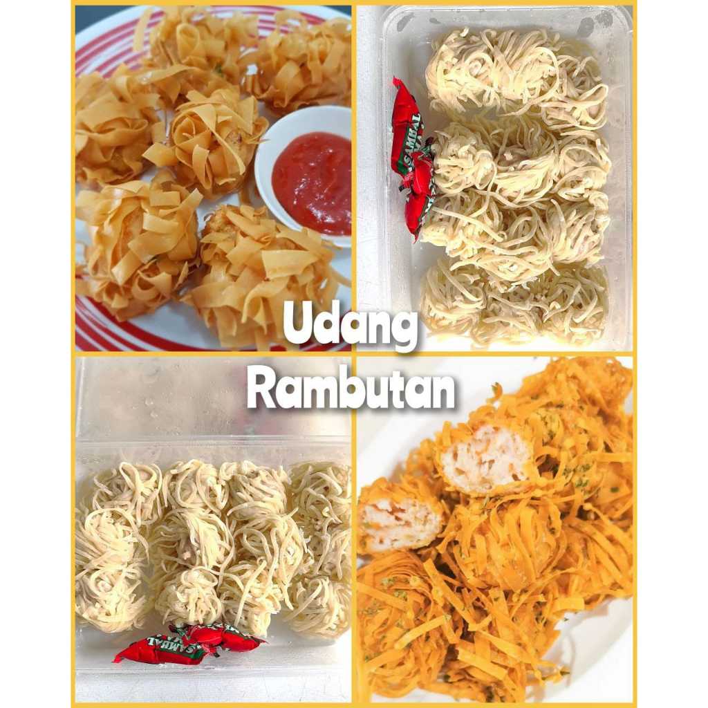 

UDANG RAMBUTAN Enak Halal Camilan Lauk Frozen Food Olahan Udang Shrimp Lezat