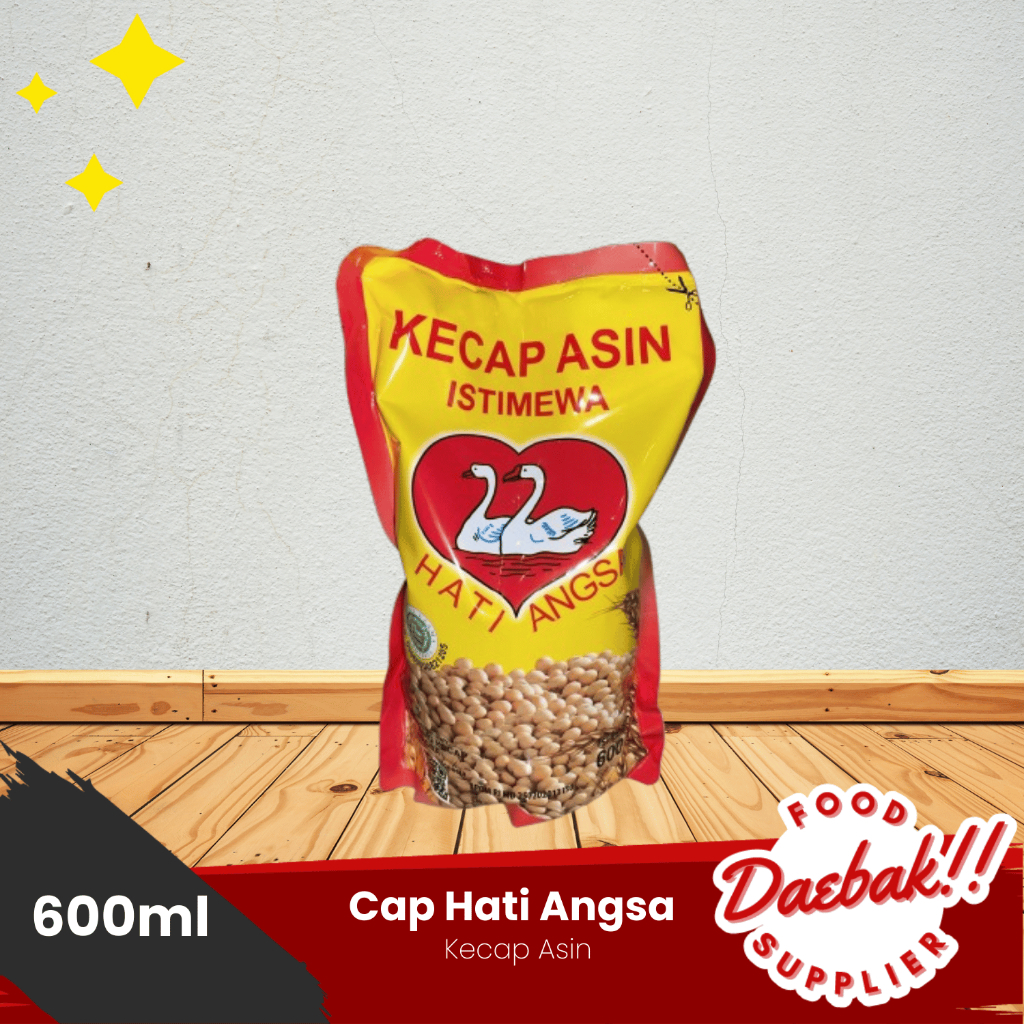 

Cap Hati Angsa Kecap Asin | Soy Sauce 600ml