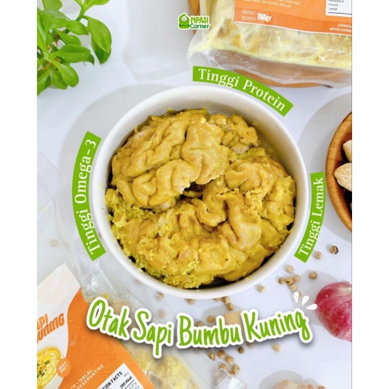 

Otak Sapi Bumbu Kuning Ungkep - MPASI Corner