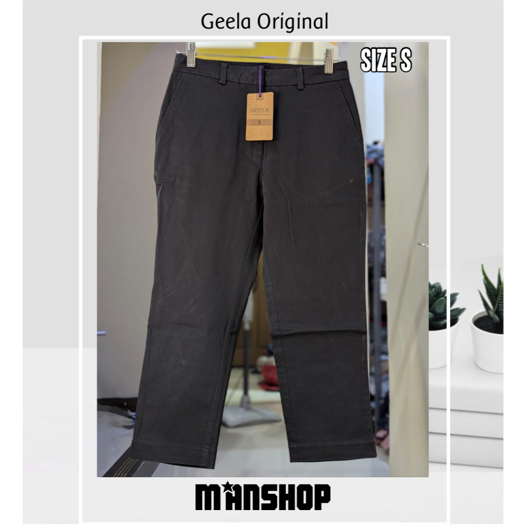 Geela Celana Slim Wanita Original Hitam