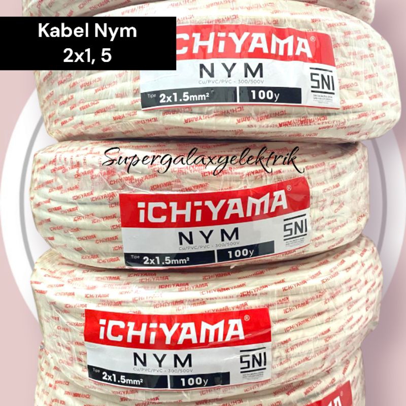 KABEL NYM FAVORITE (2X1,5) (2X2,5) 100YARD ENGKEL/KABEL NYM/KABEL LISTRIK
