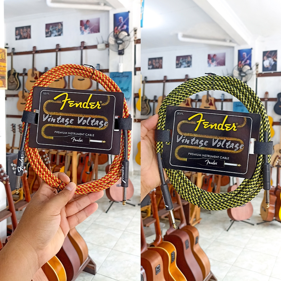 Kabel Jack Gitar Original Fender 6 Meter