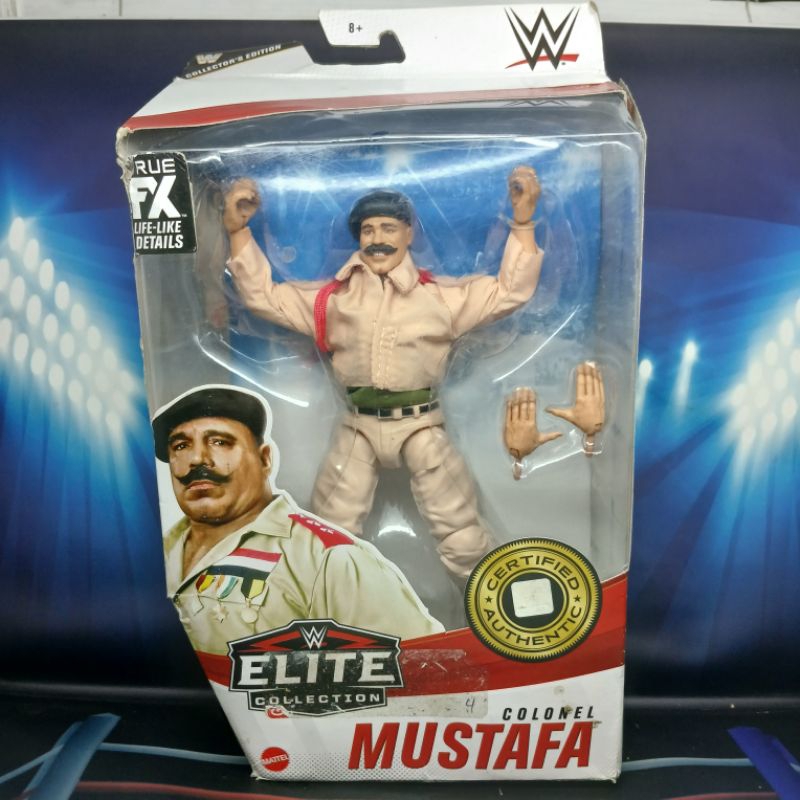 WWE MATTEL ELITE 86 COL MUSTAFA EXCLUSIVE MOC