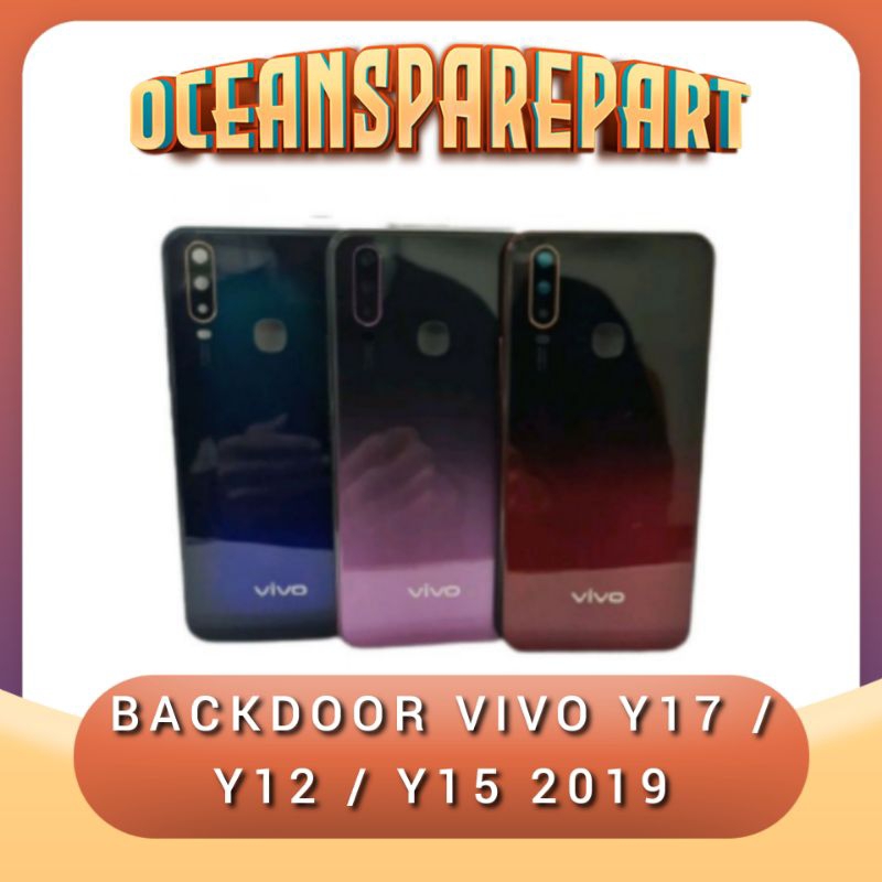 BACKDOOR TUTUP BELAKANG BACKCOVER BACKDOOR VIVO Y17 - Y12|Y15 2019