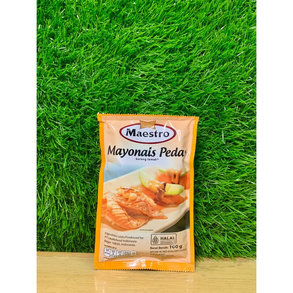 

Maestro Mayonais Pedas Sachet 100gr