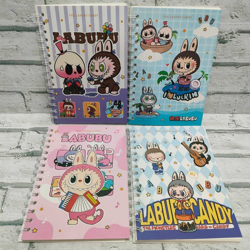 

Buku Tulis Labubu A5