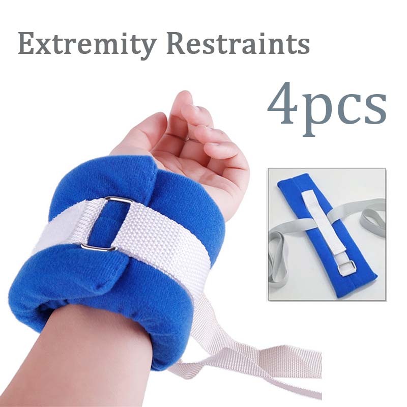 Isi 4  Restrain Tali Pasien Pengikat Tangan Pasien Tali Pengikat Pasien Kaki Dsn Tangan