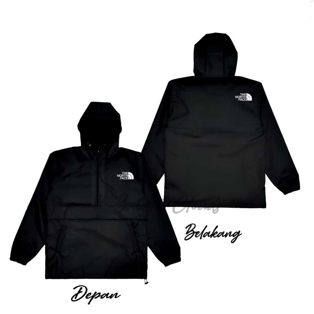 Jaket Cagoule Sa8lon TNF Dewasa /Cagoule Jaket TNF Original Pria/Wanita M-XXL Hiking Gunung Outdoor