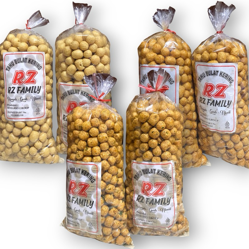 

wiw Tahu bulat kering mini kriuk renyah 2Ball 1kg