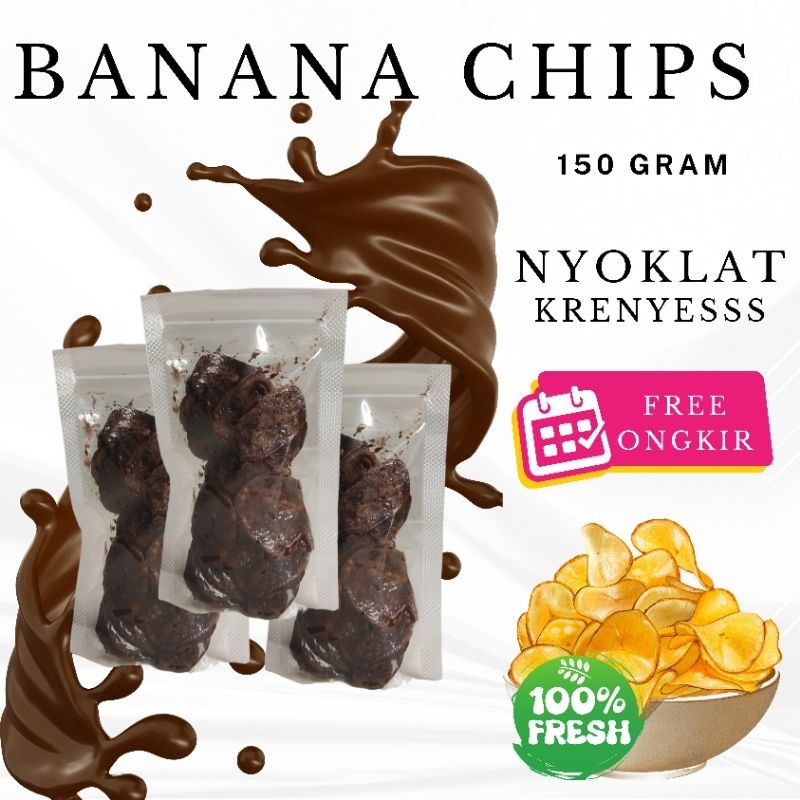 

Kripik Pisang Lumer 150g Keripik Pisang Manis