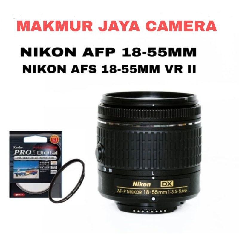 LENSA NIKON AF-P 18-55MM VR LENS