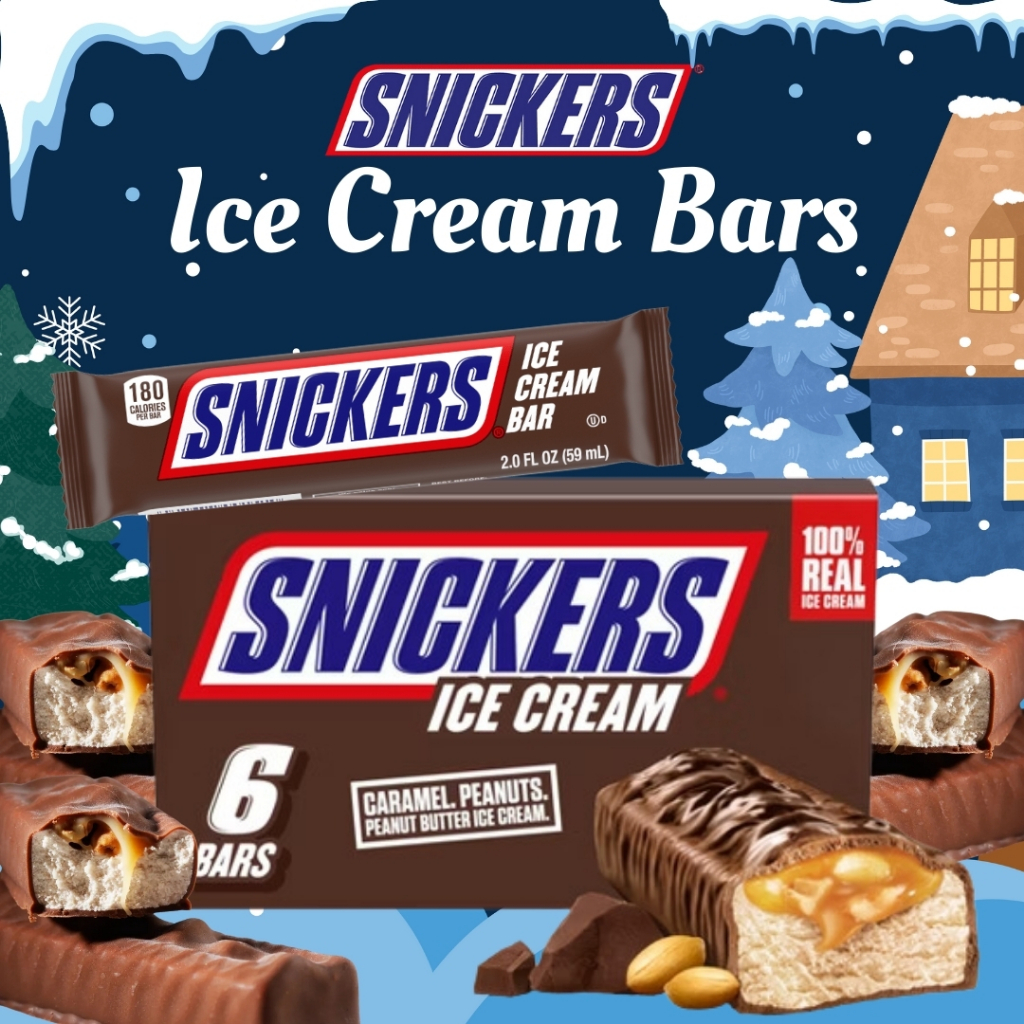 

Snickers Ice Cream Bars 59ml 1 Pcs