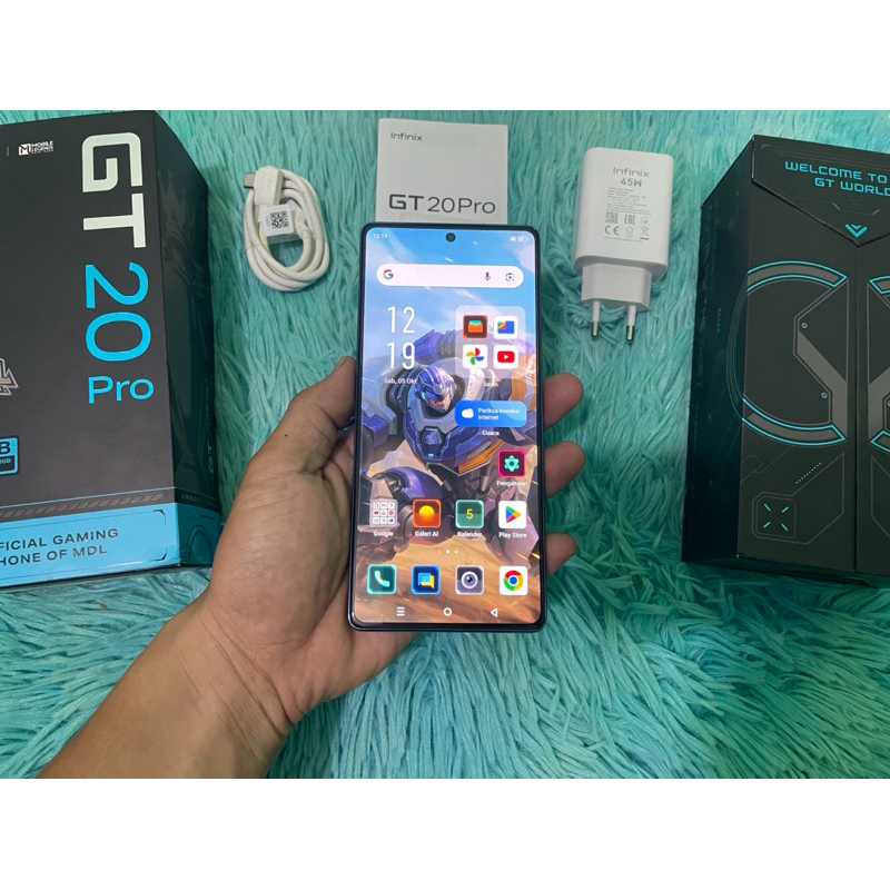 INFINIX GT 20 PRO 12/256 BEKAS ORIGINAL SECOND