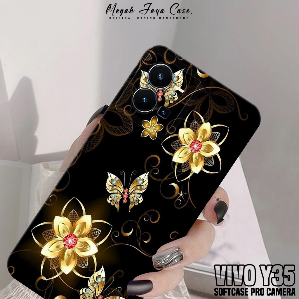 Case VIVO Y35 - Casing Hp VIVO Y35 Terbaru Motif KP - Silikon Hp VIVO Y35 - Cover Hp - Kesing Hp VIV