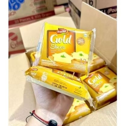 

KEJU PROCHIZ GOLD SLICE ISI 12pcs