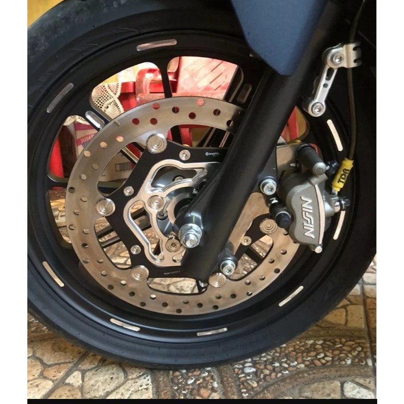 RB1 Disc Brembo 260mm Vietnam piringan cakram brembo vario beat scoopy mio - Disc Piringan 260mm Ori