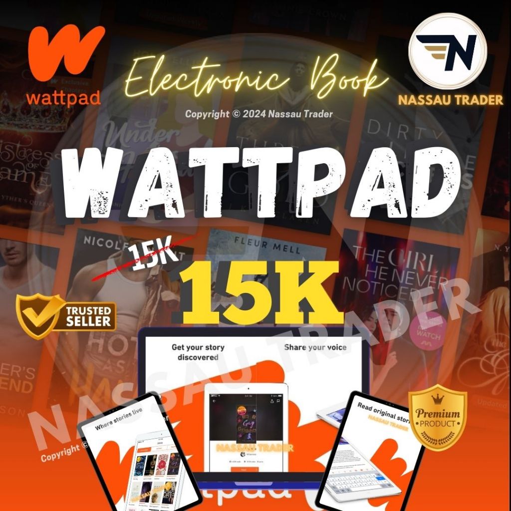Wattpad Pro Premium Bukan MOD Full Garansi NTA