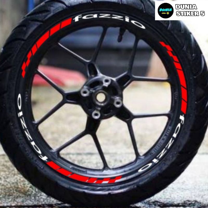 Sticker list velg YAMAHA FAZIO