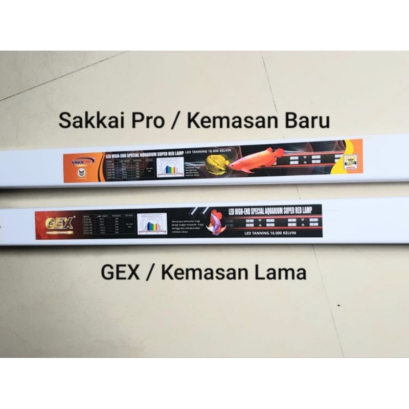 PROMO Lampu Aquarium LED Tanning Arwana ,T8 GEX 4D-1000, T8 GEX 4D-1200, GEX-1500