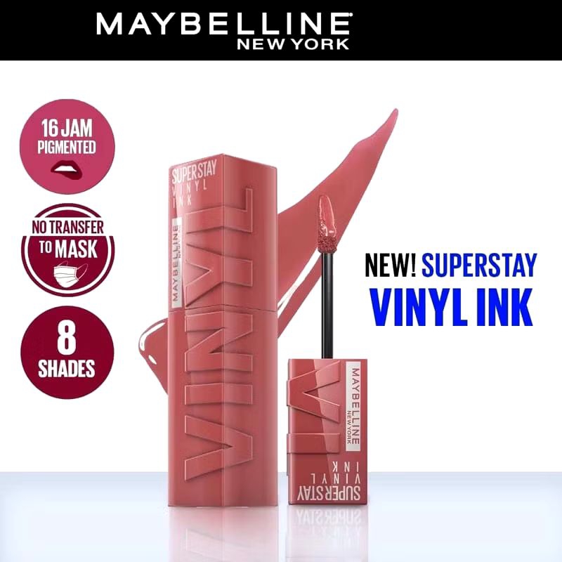 Maybeline Vinyl | Maybeline Super Stay Matte Ink | City Edition | Maybeline Superstay