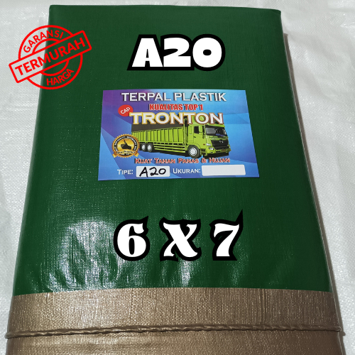 Terpal A5 A8 A10 A12 A15 A20 6x7 Meter Plastik Tebal Lipat Meteran Lembaran Korea Biru Murah Untuk T