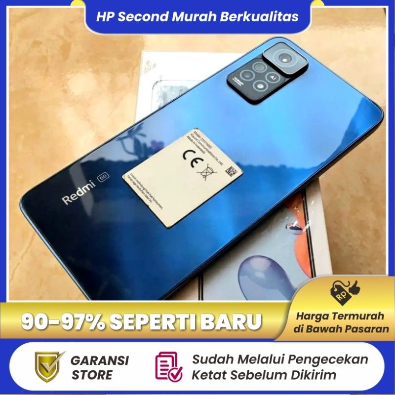 Redmi Note 11 Pro 4G 5G 6/128 8/128 Resmi Garansi TAM Second Seperti Baru