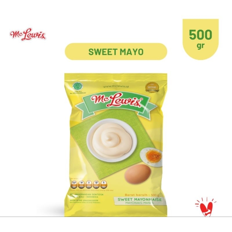 

Mayonaise Mc Lewis Sweet 500 gr