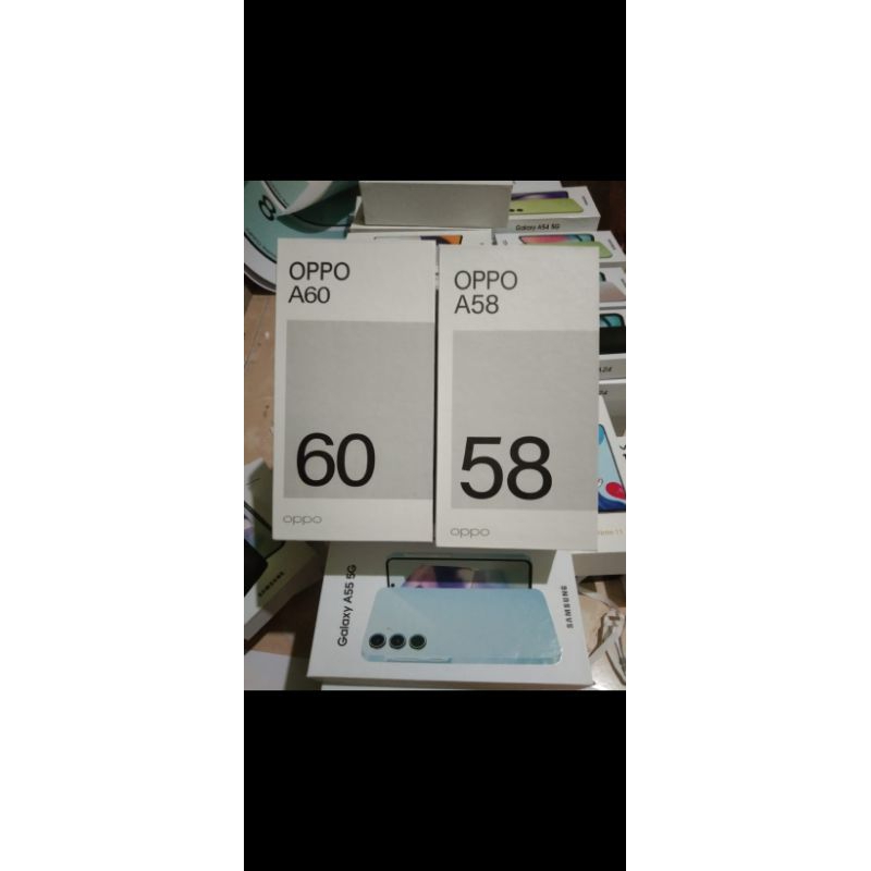 Dus Box Oppo A58 & Oppo A60 (HARGA SATUAN)